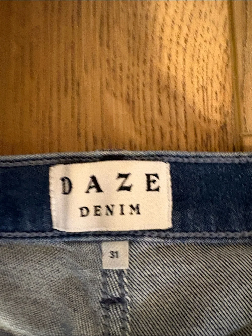 DAZE Denim Far Out High Rise Wide Leg Jeans Sz 31 NWOT